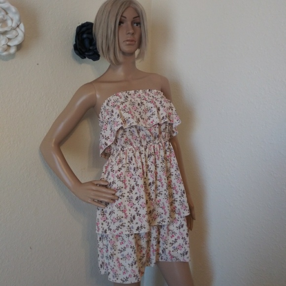 Maurices Floral print strapless Dress - Picture 5 of 8